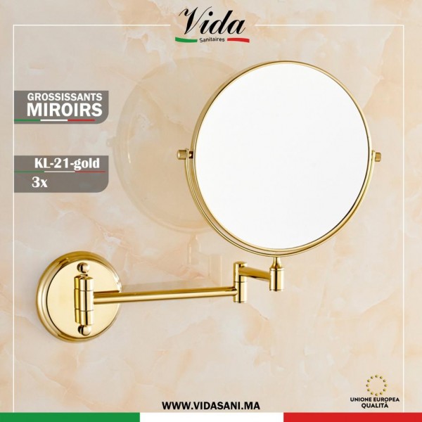 GROSSISSANTS MIROIRS KL-21-GOLD