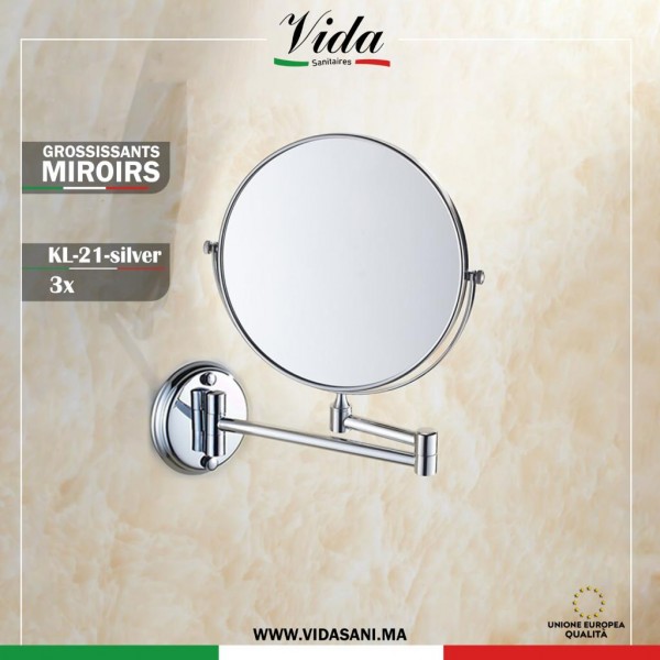 GROSSISSANTS MIROIRS KL-21-SILVER